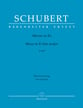 Mass in E-flat Major, D 950 SATB Vocal Score cover